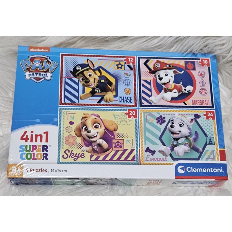 puzzle Pat patrouille 4 en 1