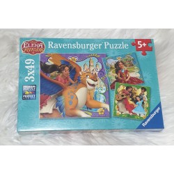 puzzle Eléna d'Avalor 3 x 49 pièces
