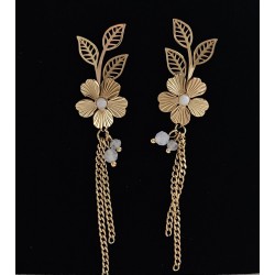 boucles d'oreilles Fleur
