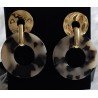 boucles d'oreilles léopard