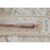 Stylos pailletés avec message