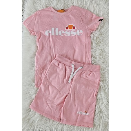 Ensemble Ellesse short + t-shirt fille