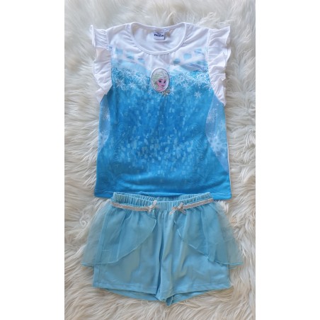 Pyjama short reine des neiges