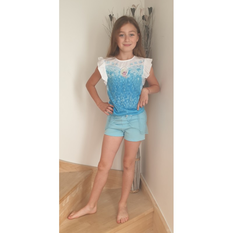 Pyjama short reine des neiges