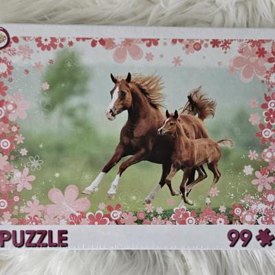 Puzzle chevaux 99 pièces