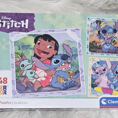 Puzzle Lilo & Stitch 3 x 48 pièces